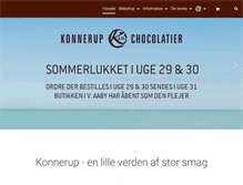 Tablet Screenshot of konnerup-co.dk